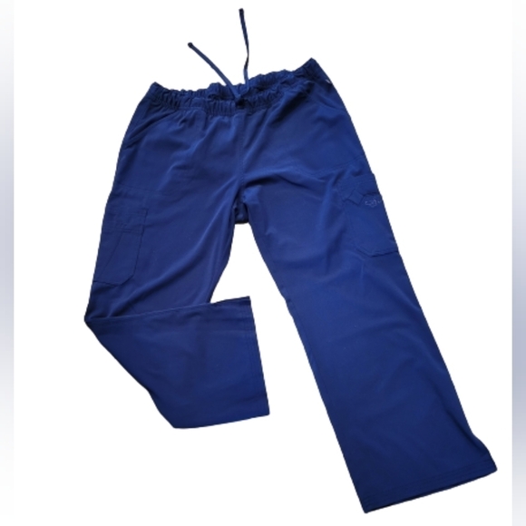 SAPPHIRE Navy Blue Scrub Set, Top XL And Pants Large Petite - Picture 9 of 16